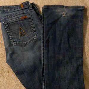 Size 29 seven for all mankind jeans